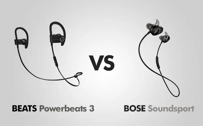 Powerbeats 3 vs Bose Soundsport - Arx 