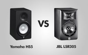 spontan kvarter Lav en snemand Yamaha HS5 vs JBL LSR305 - Arx Musica